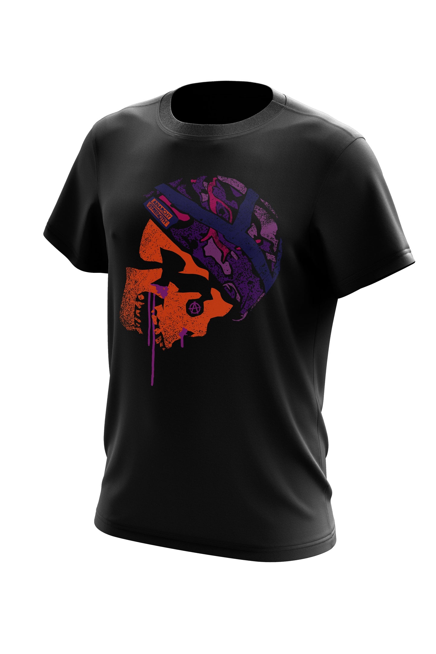 AS 'SOLDIER OF MISFORTUNE' TEE - BLACK