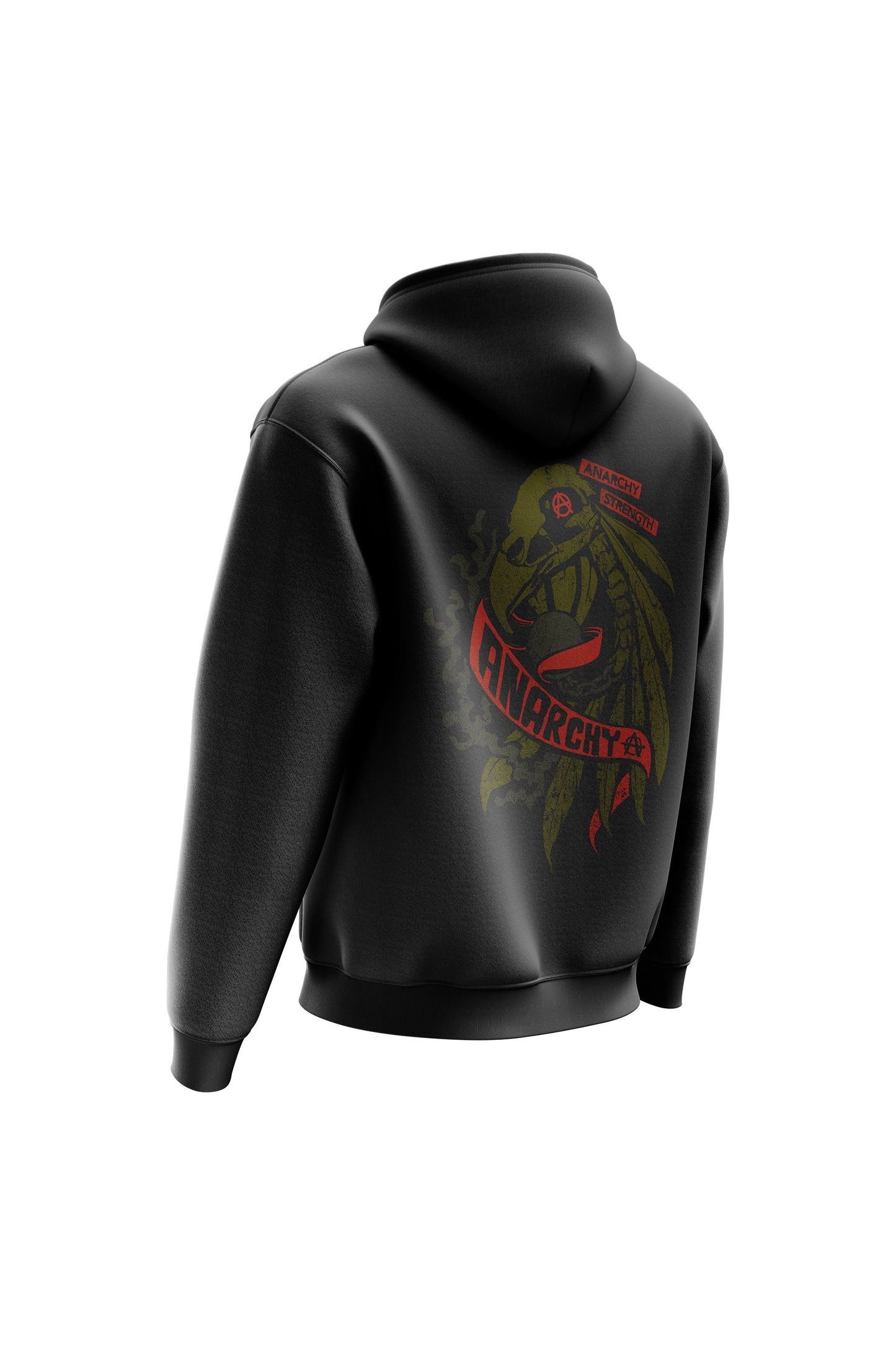 AS 'WRECKING BALL' HOODIE - BLACK