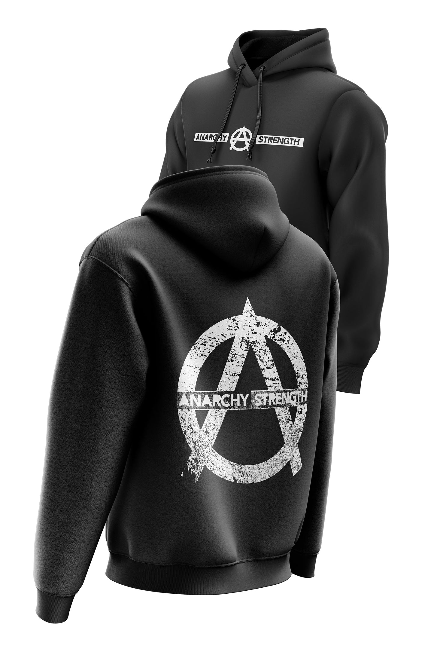 AS 'RING' HOODIE + TEE COMBO - BLACK