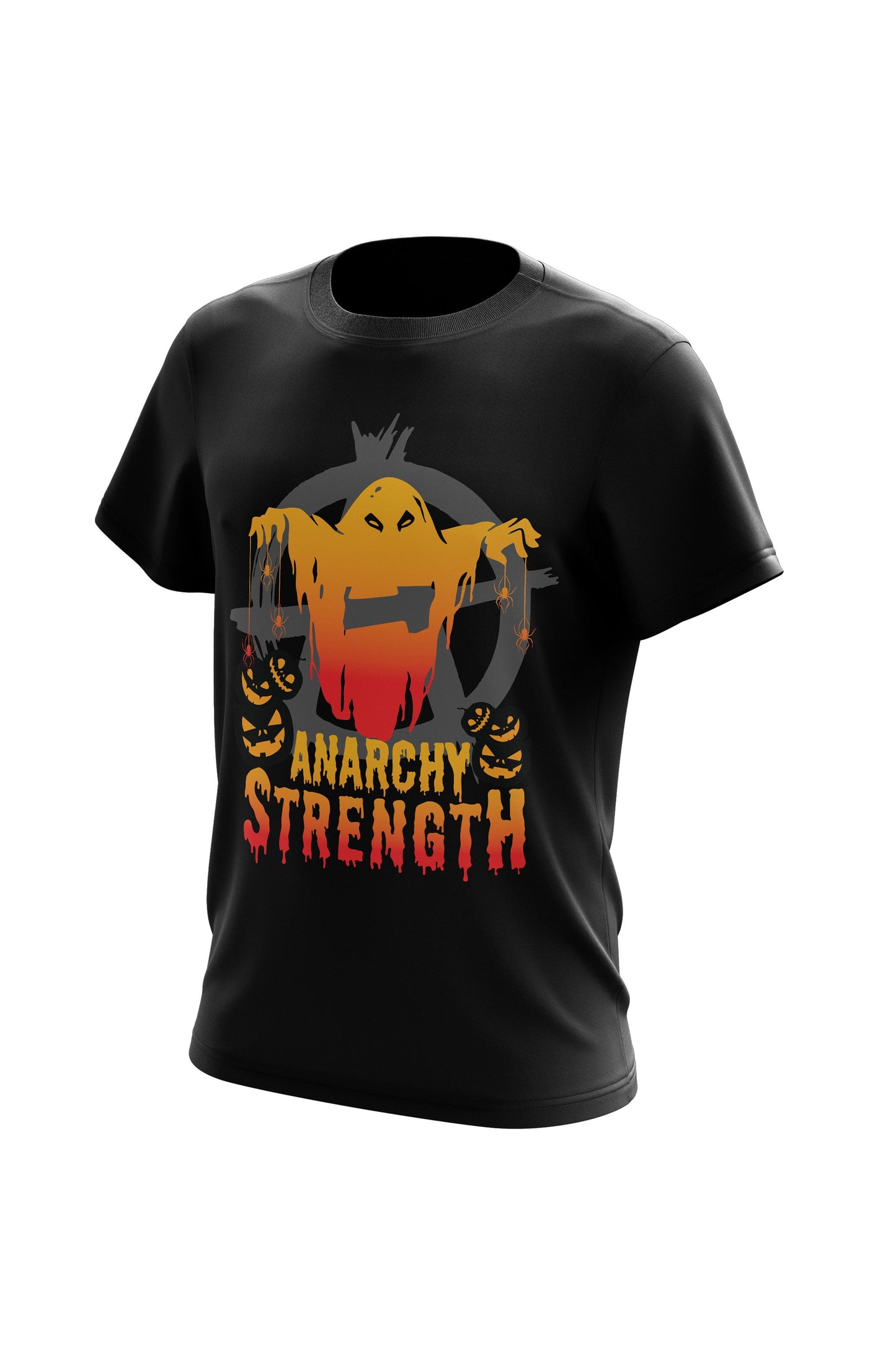 AS 'GHOST' TEE - BLACK